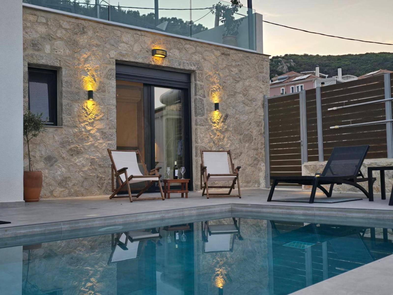 Nemesis Luxury Villas Apolpaina Exterior photo